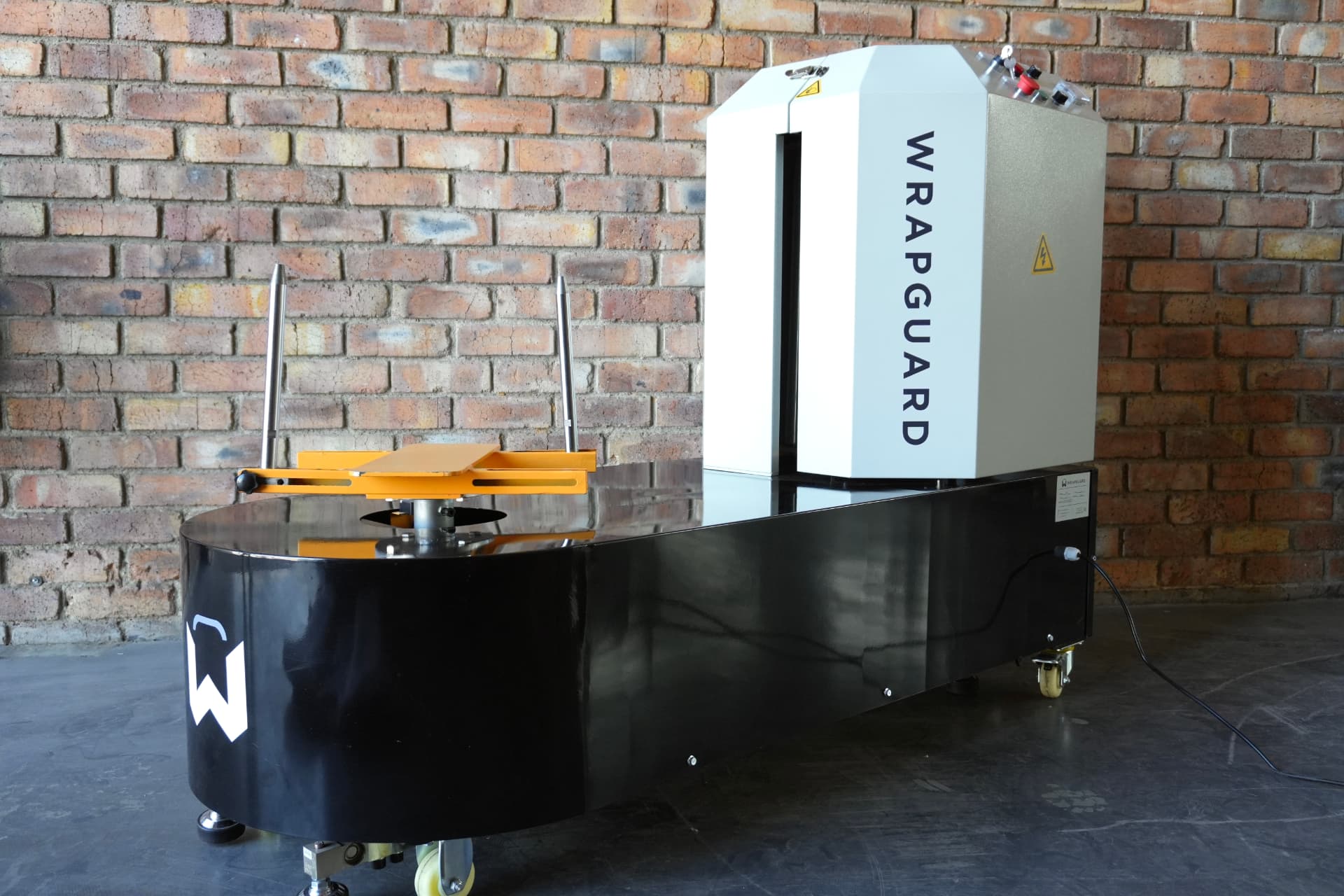 WrapGuard airport-grade luggage wrapping machine